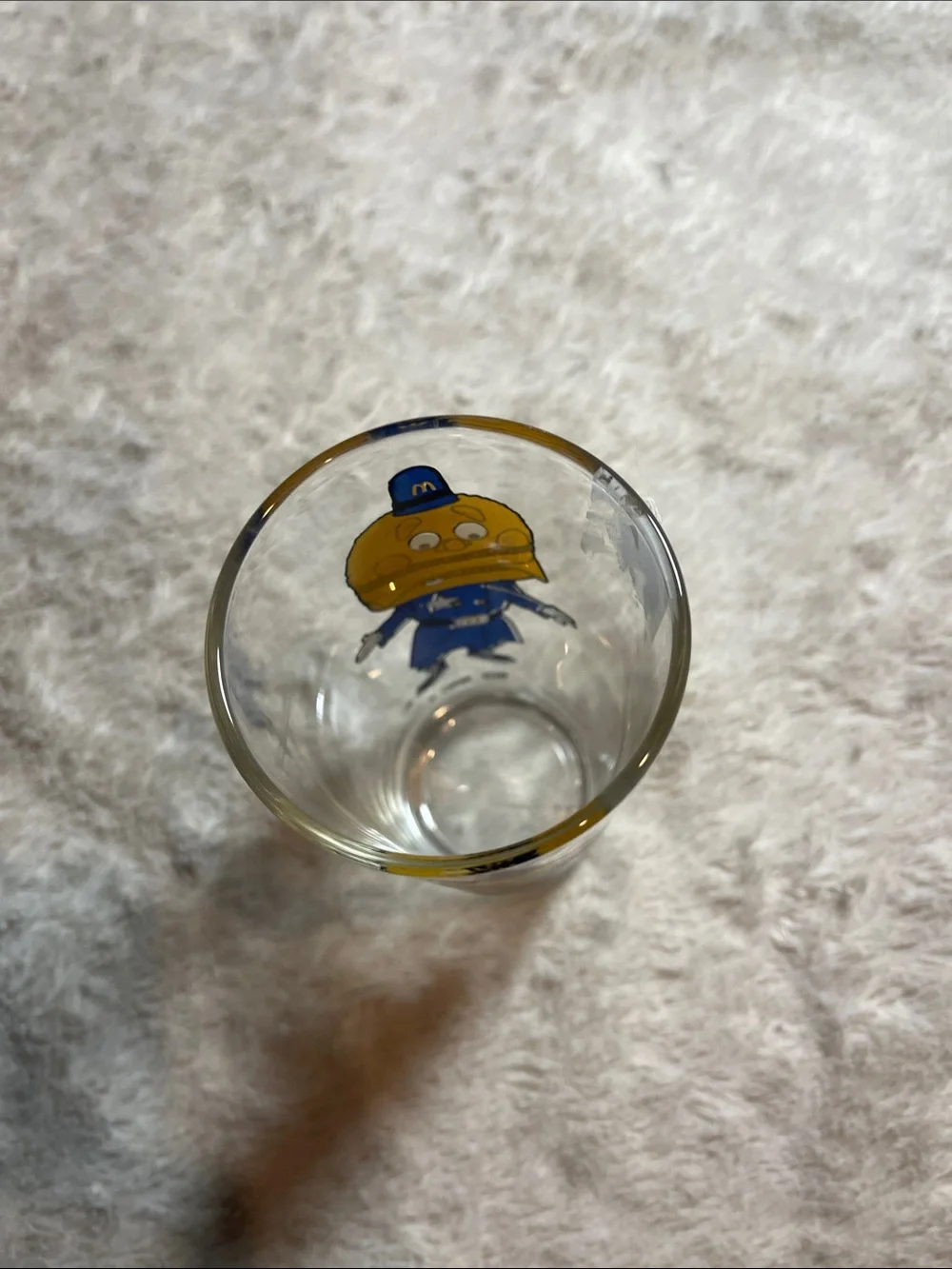 Vintage big Mac Glass McDonald’s